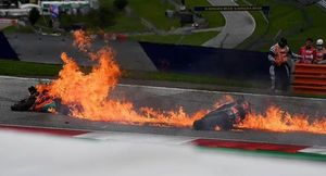 Столкновение, взрыв, пожар: огненный этап MotoGP на Red Bull Ring