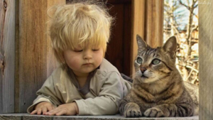 Милота, да и только: 20 потешных фото котиков и детей