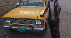 Ранний «Москвич 2140» из Судана, который эксплуатировался в такси
