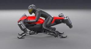 Jetpack Aviation запустит в продажу летающие мотоциклы Speeder в течение двух лет