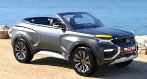 Дизайнер Шторм показал кабриолет Lada Vision 4×4