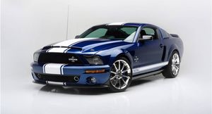 Динамические характеристики спортивного купе Shelby GT500 2007 года