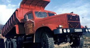 Каким был советский экспортный самосвал КрАЗ-256БЭ для рынка Великобритании?