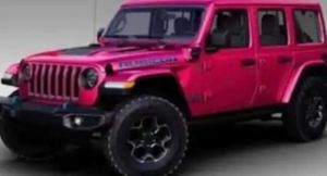 Jeep Wrangler представят в розовом цвете Tuscadero