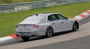 В Сети появилось фото нового Genesis G90: Hyundai приступил к его тестированию