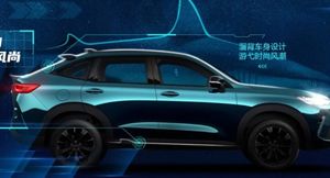 Новый кроссовер Haval H6S показали на официальных фотографиях