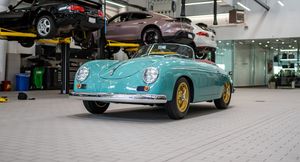 Отреставрировали редчайший Porsche Santa Clarita "Galpinized" 356 Speedster