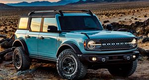 Ford Bronco 2022 года получит новый ретро-цвет кузова Eruption Green