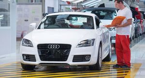 Audi останавливает производство из-за нехватки комплектующих