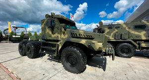 На международном форуме «Армии-2021» представили бронеавтомобиль на базе шасси КАМАЗ 5350