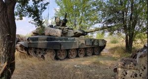 В Волгограде на помойке обнаружен танк в полной комплектации