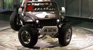 Jeep Hurricane Concept 2005 — проект автомобиля с забытыми технологиями