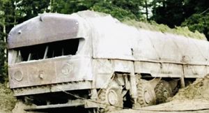 Бункер на колёсах времён СССР