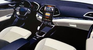 Первые снимки салона новой Lada Vesta: планшет и цифровая «приборка»