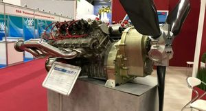 Двигатель автомобилей Aurus для авиации