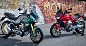 Moto Guzzi представила мотоцикл V100 Mandello к своему столетнему юбилею