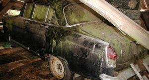 Экспортная “Волга” ГАЗ-21 обнаружена в старом сарае в Финляндии