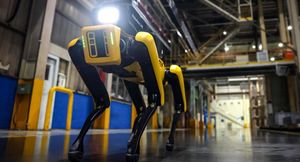 Робот Spot от Boston Dynamics начал работать на заводе Kia