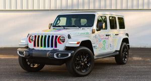 Jeep представил эксклюзивный внедорожник Wrangler Rainbow
