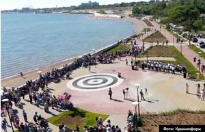 Глава города в Крыму назвал вырванным из контекста призыв воздержаться от прогулок из-за желания посещать пляжные туалеты