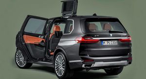 BMW патентует новые распашные двери для будущих внедорожников
