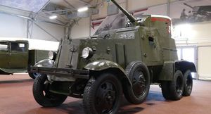 БА-3 — уникальный советский бронеавтомобиль