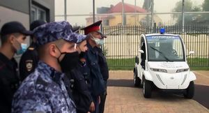 Первые электрокары в российской полиции