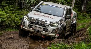 У Isuzu D-Max появилась версия для экстремального бездорожья АТ35