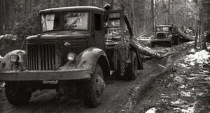 Советский грузовик МАЗ 501, от которого отказались военные