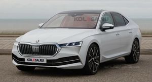 В Сети показали рендерные изображения нового Skoda Superb