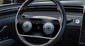 Hyundai запатентовал руль со встроенным экраном