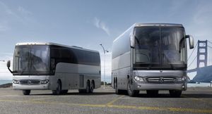 Комания Mercedes-Benz представила новый туристический автобус Tourrider в двух версиях