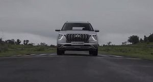 Hyundai впервые показала на видео семиместную Creta Grand