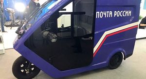 В России разработали электрический трицикл