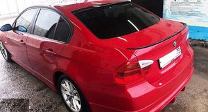 Установка спойлера М3 на багажник BMW E90