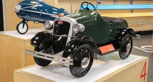 Один из первых советских педальных автомобилей был копией ГАЗ-А