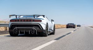 Bugatti продолжает тестирование гиперкара Centodieci