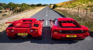 Ютубер сравнил два легендарных суперкара: Lamborghini Countach и Ferrari Testarossa