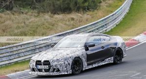 Прототипы нового BMW M4 CSL 2023 преодолевают Нюрбургринг на полной скорости