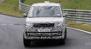 Гибридный Range Rover замечен на Нюрбургринге