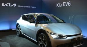 В Москве представлен новый стильный электрокар KIA EV6: обзор