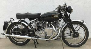 Vincent Rapide B – высокотехнологичный послевоенный британский мотоцикл