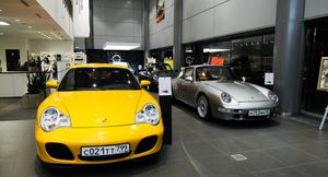 Винтажные автомобили и мир мод соединились на Porsche Classic Day в Порше Центр Ленинский