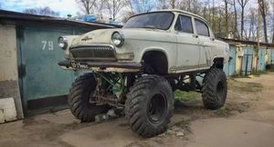 Кто-то превратил ГАЗ-21 «Волга» в самый бесполезный бигфут