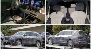 В Сети появились свежие фото рестайлинговой версии BMW Х7