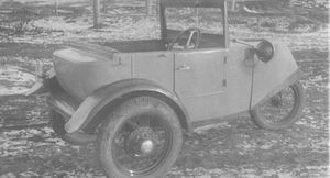 Михлеон — второй в СССР самодельный трёхколёсный автомобиль