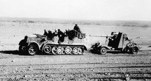 Sd.Kfz. 8 — тяжелый полугусеничный тягач