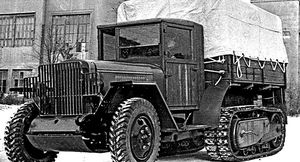 ЗИС-42 — советский полугусеничный грузовик
