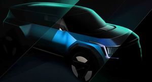 Появились новые изображения электрокроссовера Kia Concept EV9
