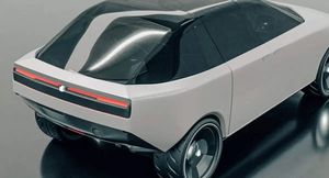 В Сети представили 3D-модель электромобиля Apple Car на основе патентов компании